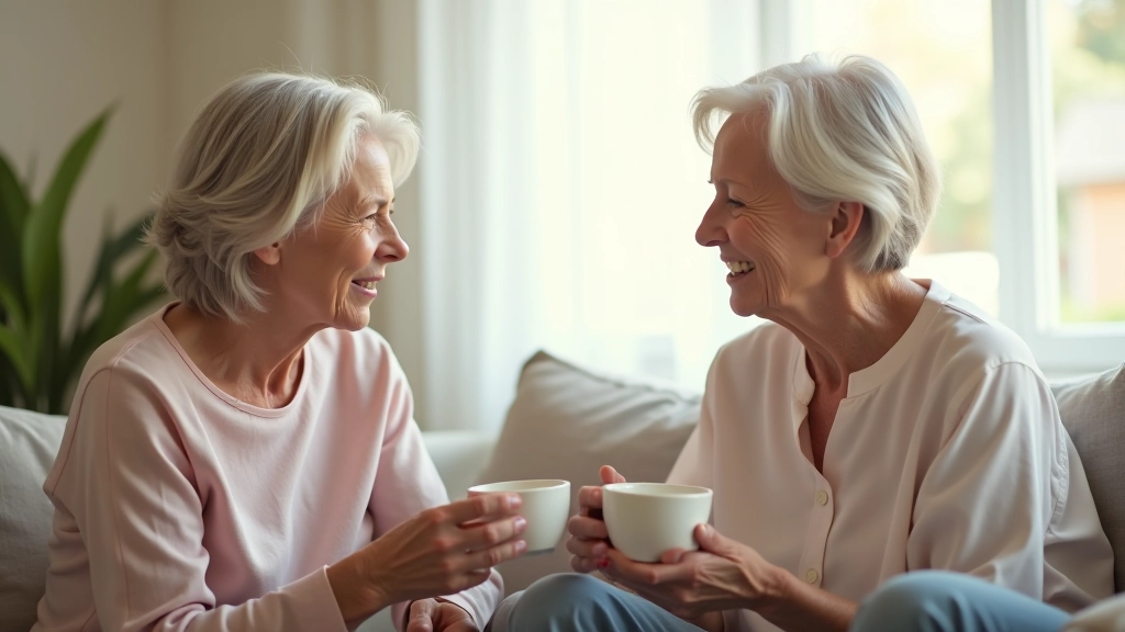 Senior receiving companion care services